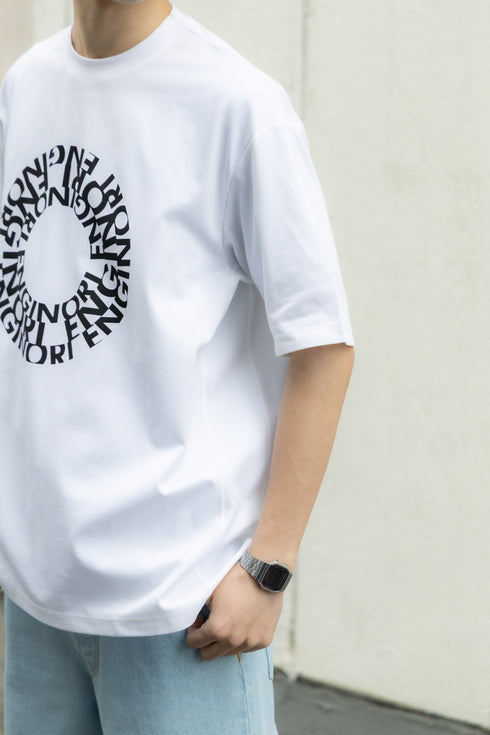 別注【tangenet】"Jockey print tee"